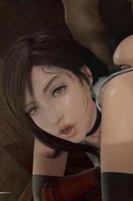 [SFM] Tifa+Catgirl Bonus Variations